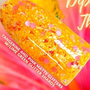 Sparkle & Co .25 ounce nail Dip Powder-DOTD April 3 Hawaiian Hibiscus